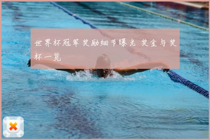 世界杯冠军奖励细节曝光 奖金与奖杯一览