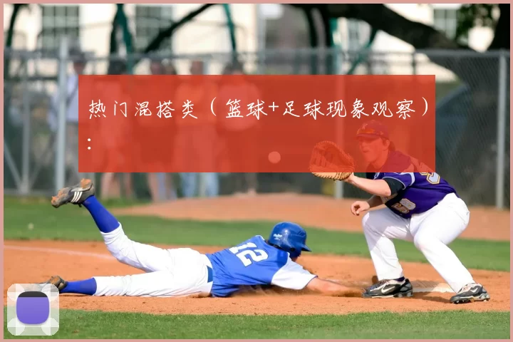 热门混搭类(篮球+足球现象观察):