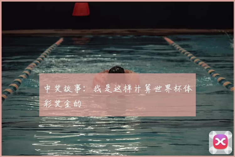 中奖故事:我是这样计算世界杯体彩奖金的